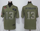 Nike Cleveland Browns 13 Beckham jr Nike Camo 2019 Salute to Service Limited Jersey,baseball caps,new era cap wholesale,wholesale hats